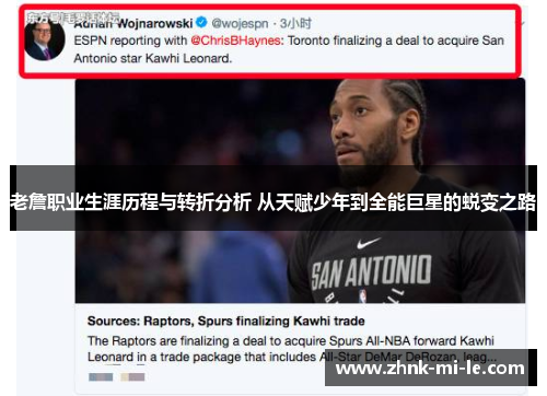 老詹职业生涯历程与转折分析 从天赋少年到全能巨星的蜕变之路